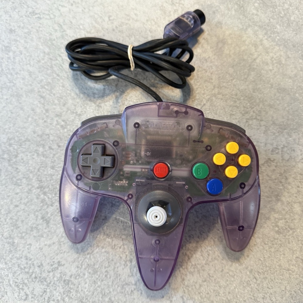 Nintendo 64 Atomic Purple Controller